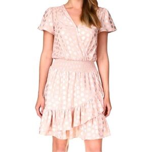 LARGE MICHAEL KORS PINK DRESS NWT